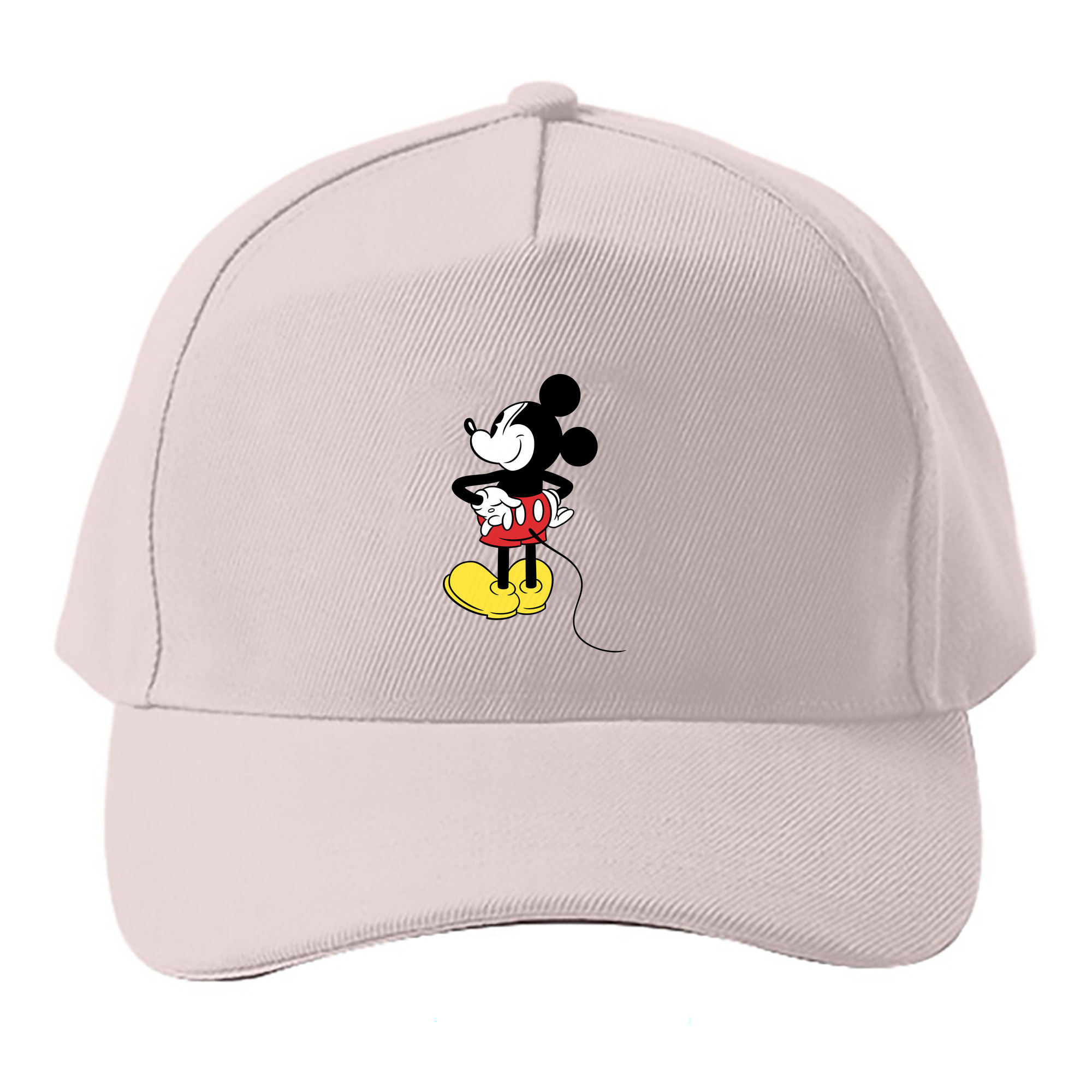 （画像用） ミッキーマウス Mickey Mouse ベースボールキャップ 綿100％ 男女兼用 帽子 スポーツ